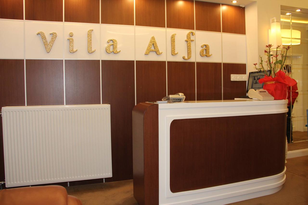 Hotel Vila Alfa Korce Exterior foto